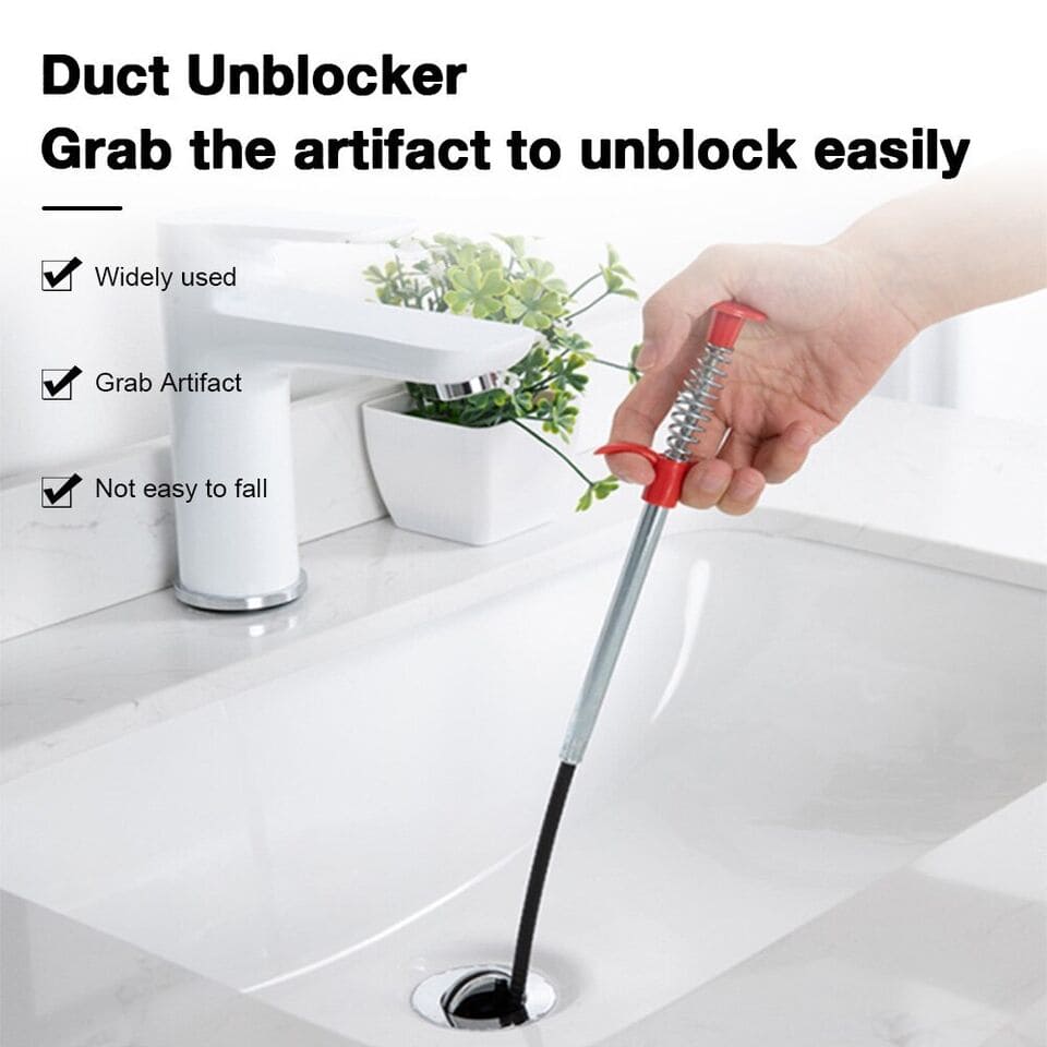 Drain Sink Spring Pipe, Dredging Tool, Drain Clog Tool, Cleaning Hook Water Tool With Claws, Clog Remover Cleaning Tool, Drain Sink Rod Drain Sink Spring Pipe, Dredging Tool, Drain Clog Tool, Cleaning Hook Water Tool With Claws, Clog Remover Cleaning Tool, Drain Sink Rod